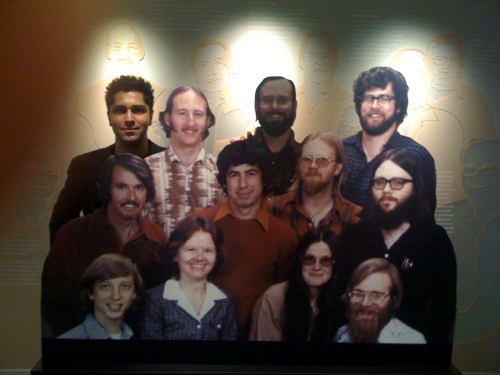 The original founders of Microsoft... and a token brown guy.